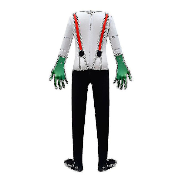 The Bad Guys Piranha Børn Kostume Outfits Halloween Karneval Udklædningsdragt med Maske U