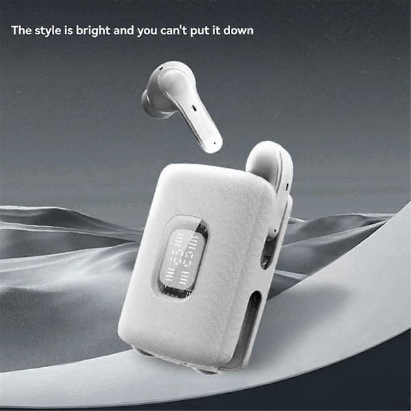 J15 Ultra-lång batteritid Högkvalitativt spelheadset Trådlöst Bluetooth-headset Sport Vattentätt headset Vit
