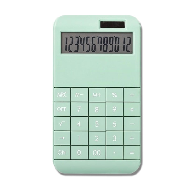 Desktop Lommeregner Standardfunktioner, stor 12-bit LCD-skærm en