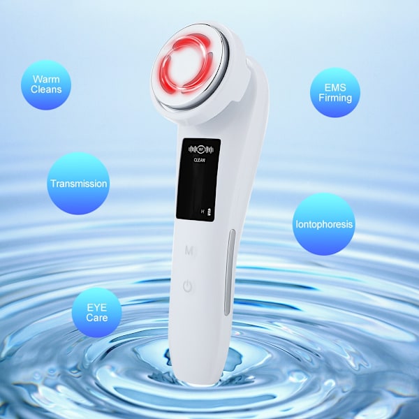 7 og 1 ansigts anti-aging kosmetisk instrument til løft white