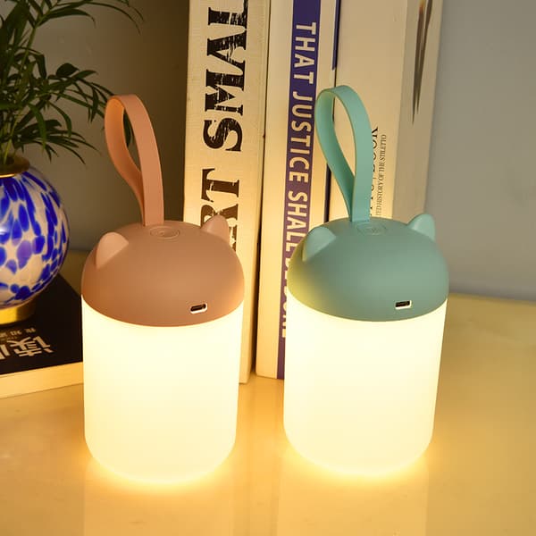 Barnelykt nattlampe, bærbar lampe batteridrevet