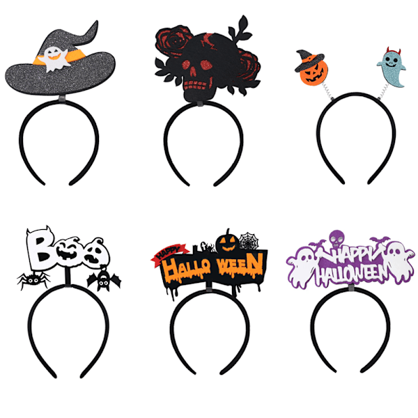 Smukke Halloween-pandebånd til Halloween-festdekoration Style 3