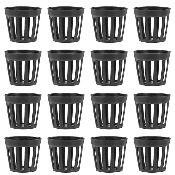 50 st planteringskorgar för akvarium, planteringskorgar för vattenväxter i akvarium, plastkorgar
