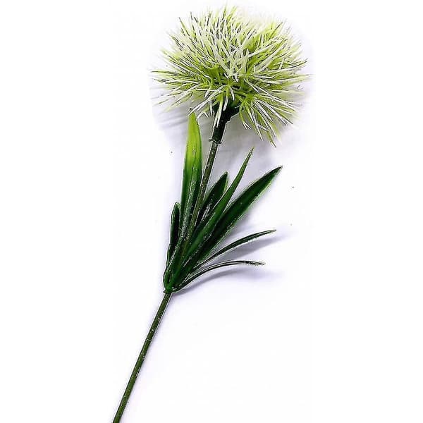 10 st Maskros konstgjorda blommor Växter Bukett Plast Blomma För Heminredning / Bröllop