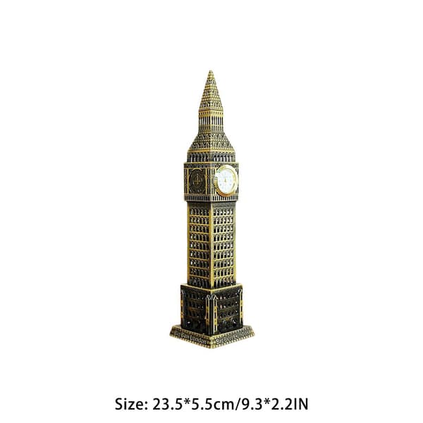3D-modell London Big Ben Staty Souvenir present heminredning