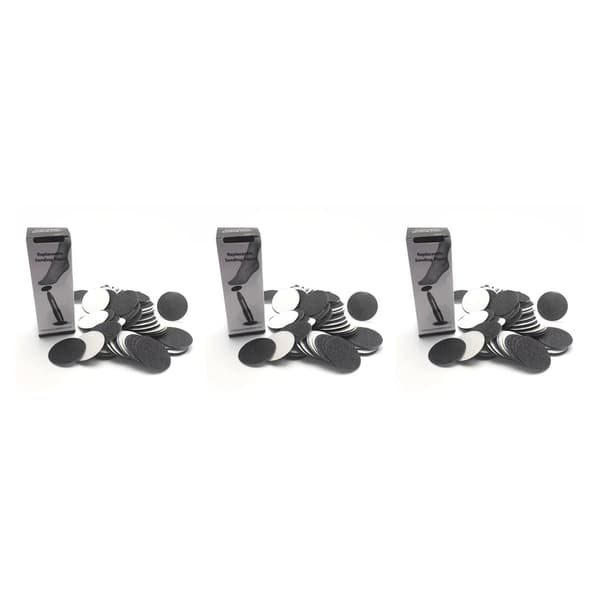 1/2/3/5 Erstatningsputer for elektrisk fotfil Effektiv og 5mm 80Grit 100 pcs 3PCS