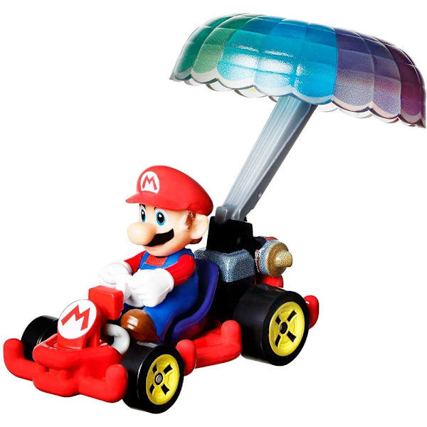 3-Pack Hot Wheels Super Mario Kart Racers 1:64 Metalliautot multicolor