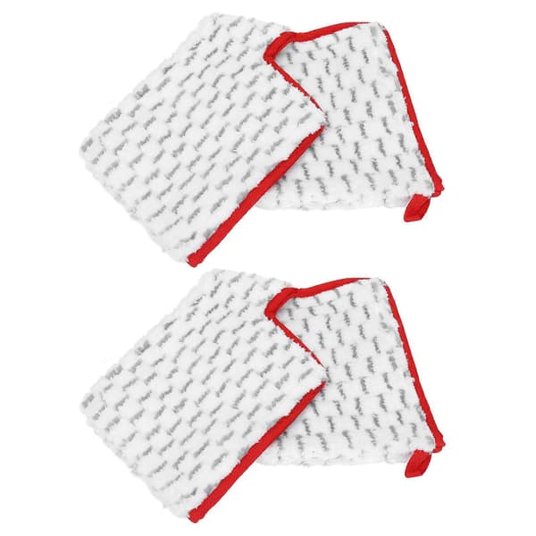 2 stk. moppepute i mikrofiber, avtakbar moppeklut, erstatning som passer til OCedar ProMist MAX spraymopp