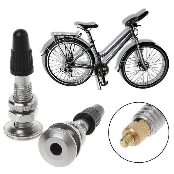 2st 31mm Cykel Presta Ventil Ultralätt Däck Zinklegering MTB Mountain Road Bike