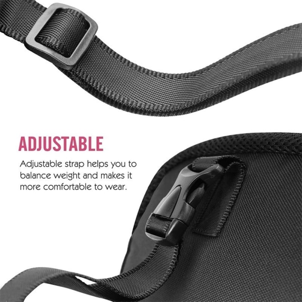 Pet Dog Carrier Ryggsäck Easy-Fit Andningsben Utanför Hund Carrier Pink S