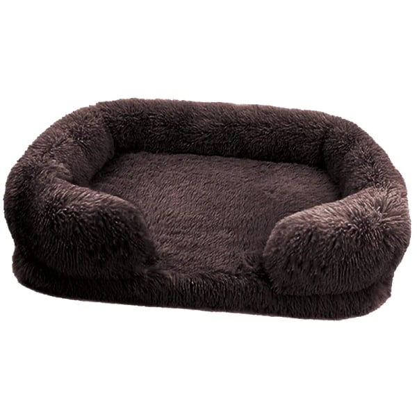 Plush Washable Square Soft Cat Mat Pet Supplies Washable And Removable Pet  Deep Sleep Dog Sofa Bed Pet Supplie Drop Ship Dark Blue 2XL(120x80x18CM)