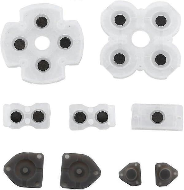 4 Sæt Silikone Ledende Gummi Pad Keypads til Sony Playstation 4 PS4 Controller til Dualshock 4 Knapper Reparation Udskiftningsdel