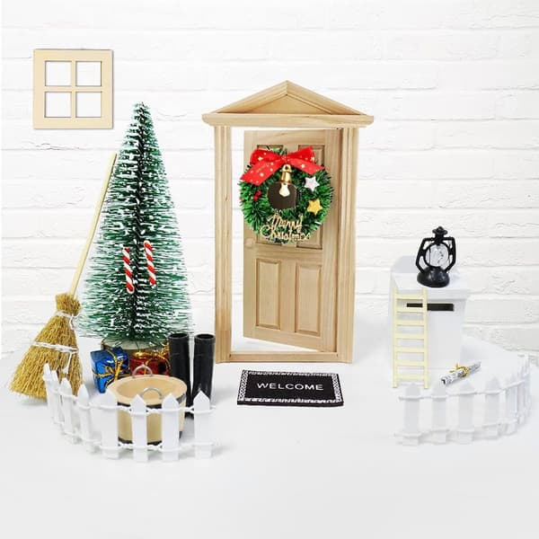 Miniatyr lekestue gnome tilbehør Juledekorasjon