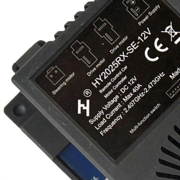 Hy2025rx-se-12v-vastaanotin lasten sähköautoon 2.4g Bluetooth-lähetin Fg