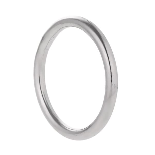 Rostfritt stål Sömlösa O-ringar Rund Circle Craft Båtrem 5x50mm