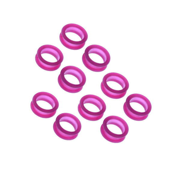 1/2/3/5 10x Barber Frisör Sax Sax Finger Ring Purple 10 pcs 1 Pc