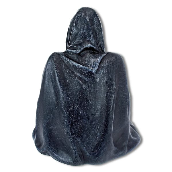 Halloween staty Bakgård Innergård Trädgård Skulptur Landskap