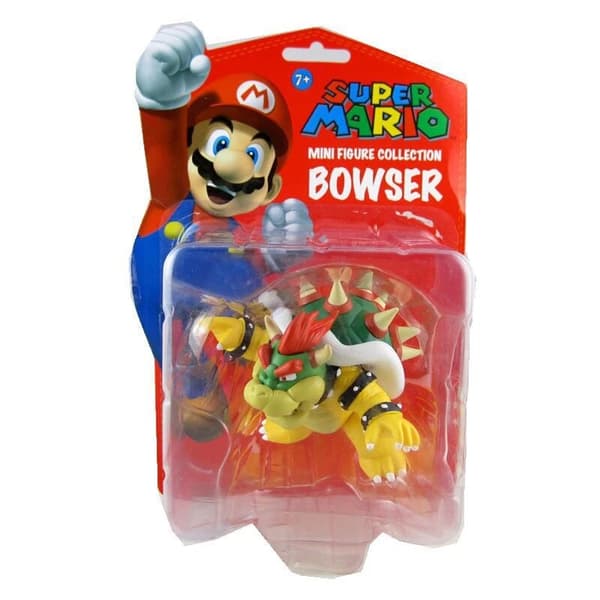 Tegnefilm Anime 9 cm Bowser Drage Actionfigur