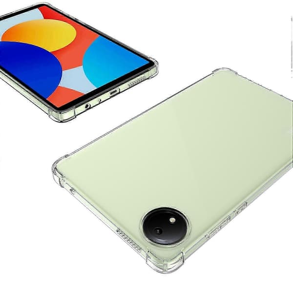 Til Xiaomi Redmi Pad SE 4G 8,7 tommer deksel Fire hjørner støtsikkert klart nettbrett TPU-deksel