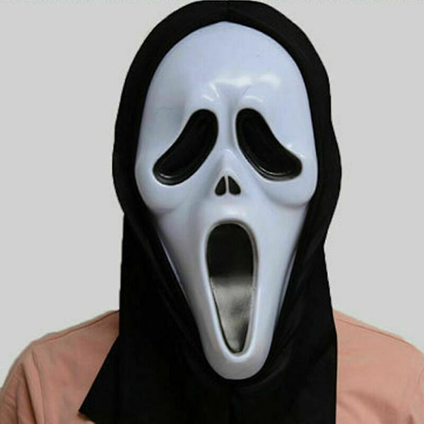 skrik mask skräck halloween skräck ond klänning