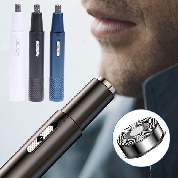 USB Elektrisk barbering Nese Øretrimmer Nesehårtrimmer White