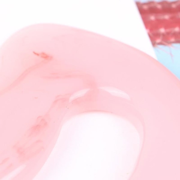 Stort Gua Sha-massageverktyg Lymfdräneringsmassageapparat muskelskrapningshandtag Pink