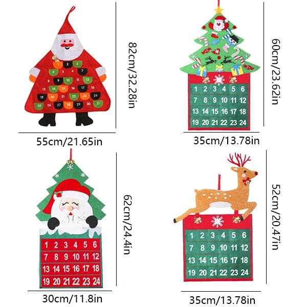 Joulu joulukalenteri Xmas-joulukalenteri