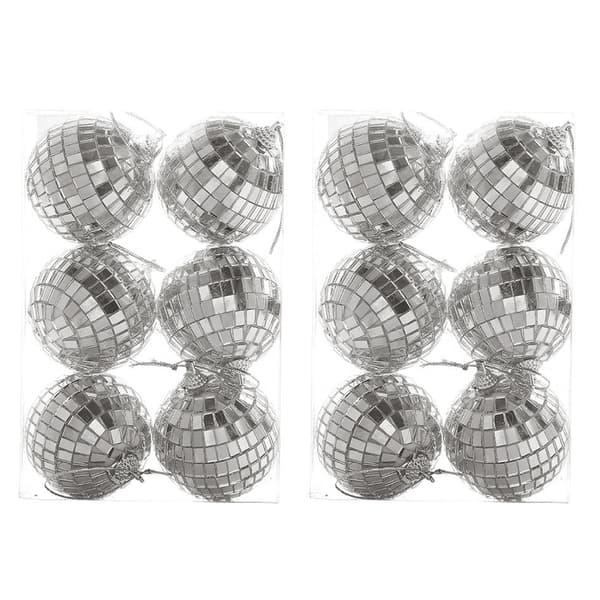 Spegel Disco Ball Hängande Disco Light Spegelboll med snöre 2cm-12pcs