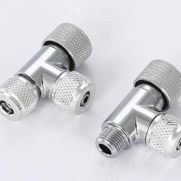 2 stk Akvarium CO2 Boble Regulator Diffuser Nål Regulator Enkelt Hode Dobbelt Hode for Fisketanker CO2 Bobleteller Boble Regulator