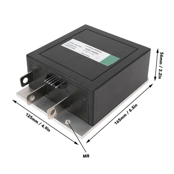 Golfbil Motorkontroller 12064301 5-pins Hastighetskontroller 36V 350A Erstatning for EZGO TXT Medalist