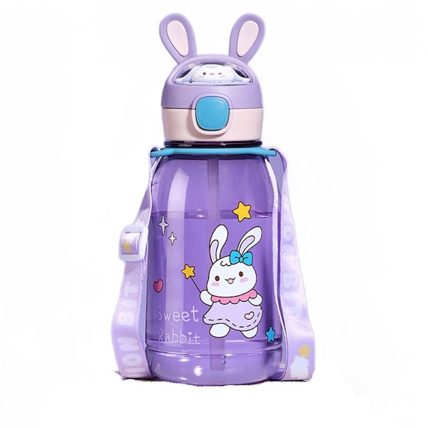 760ML Högvärdig vattenkopp, barns stor kapacitet Purple