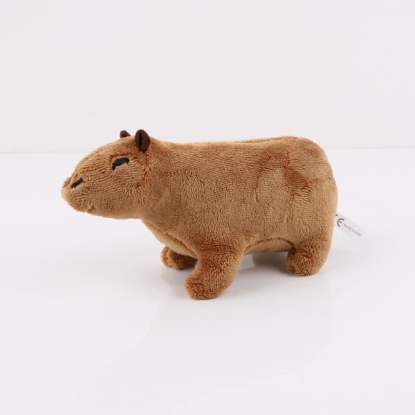 Capybara gnagare marsvin plyschdocka Capyatoa grisar 30cm