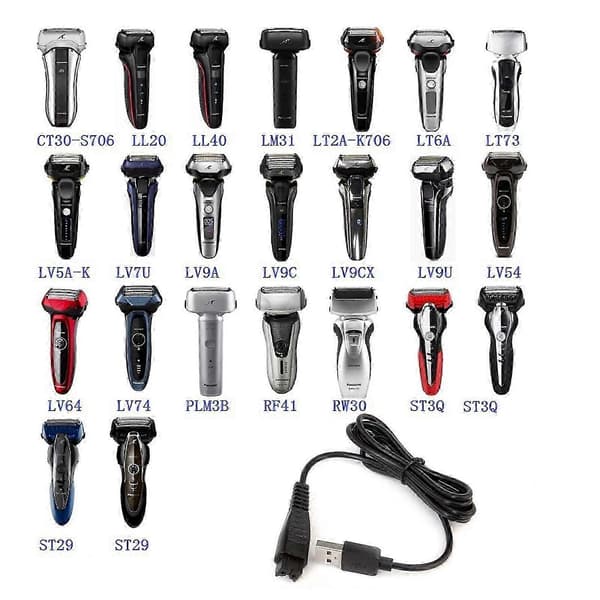 USB-oplader til Panasonic RE7-87 acr3 acr4 acr5-serien barbermaskineoplader