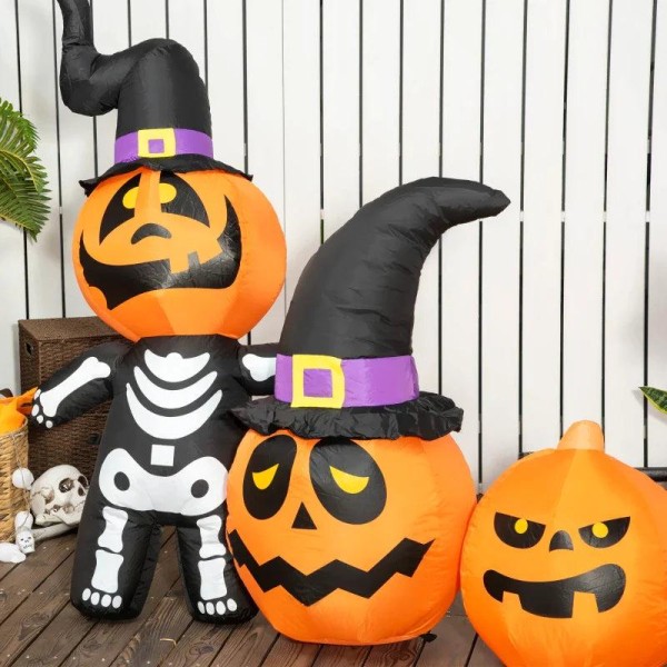 Rootz Ghost Family - Halloween-dekoration - Uppblåsbar spökfamil