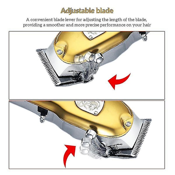 2021 Hårklippare Set Elektrisk Hårtrimmer Sladdlös Rakmaskin Trimmer 0mm Herr Frisör Hårklippningsmaskin Kompatibel Herr Uppladdningsbar 3 pcs