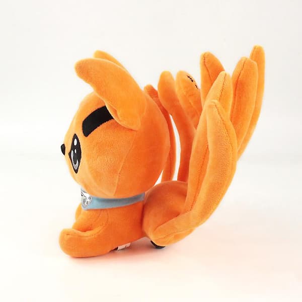25 cm Naruto Nine-tailed Fox Sadelhäst Plyschleksakspresent
