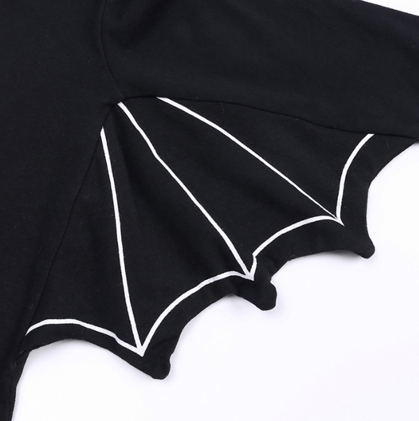 Baby Halloween Bat One-Piece Byxa Set black orange L
