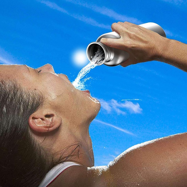Urheilujuomapullo ruostumattomasta teräksestä, eristetty kaksoisseinämä 500ML