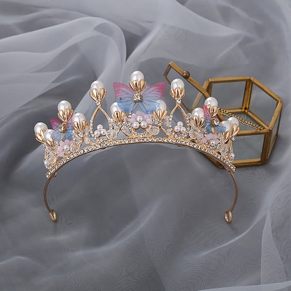 #Tyttöjen prinsessatiara, syntymäpäiväkruunu#