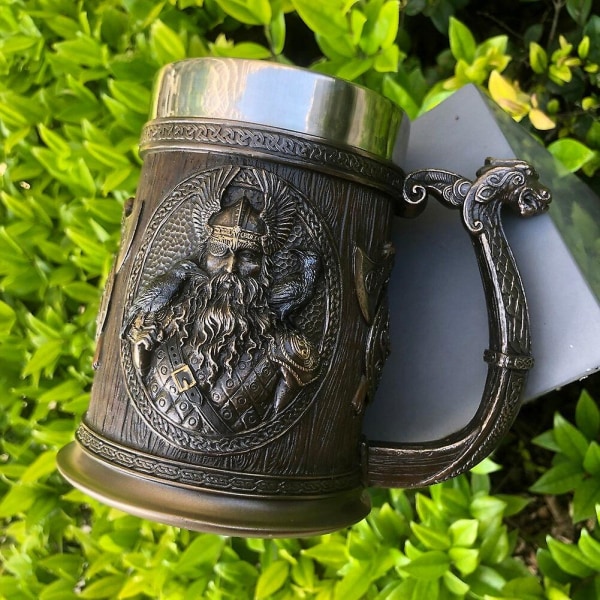 20Oz Viking Thor Mjolnir Dricka/Kaffe Mugg-Odin Vinglas