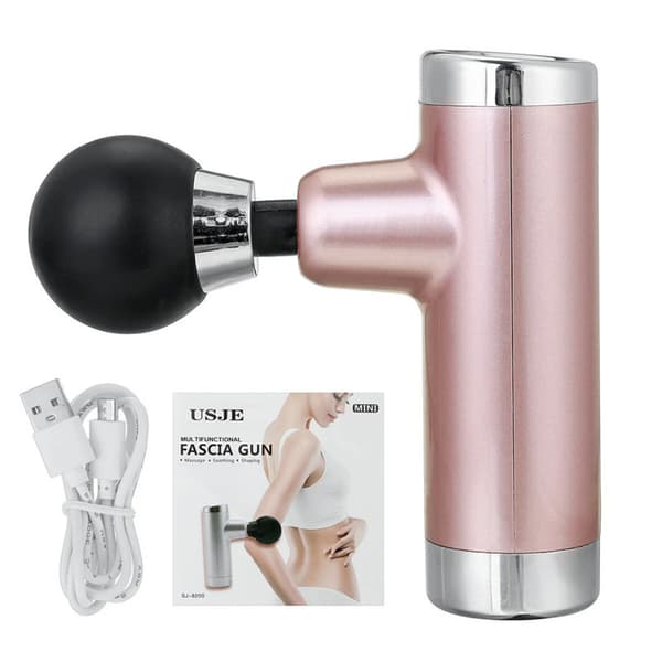 Massage Gun kompakt 5 intensitetsniveauer til alle muskelområder 1 stk.
