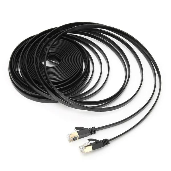 Netværkskabel 10 Gigabit Dobbelt Afskærmet CAT7 8-kernet snoet par-kabel Computertilbehør 3 Meter