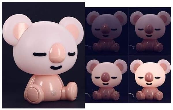 Koala LED-yövalo makuuhuoneeseen (+USB-kaapeli)