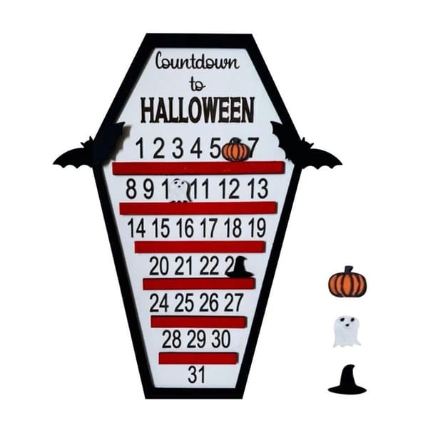 Halloween Nedräkningskalender Adventskalender 2