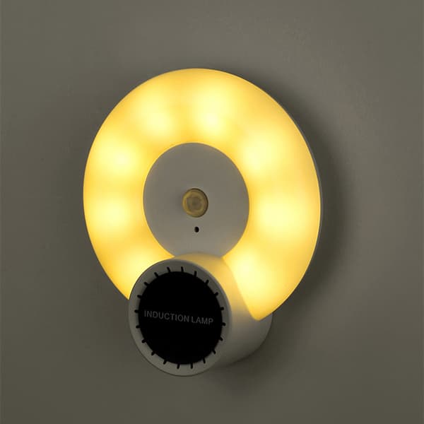 Menneskekroppsinduksjonslys LED-ladende nattlys Nattlys C