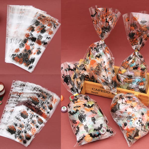 50 st Halloween godispåsar Bakförpackning 2 2