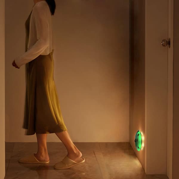 LED nattlys bevegelsessensor marihøne nattlampe oppladbar Nom