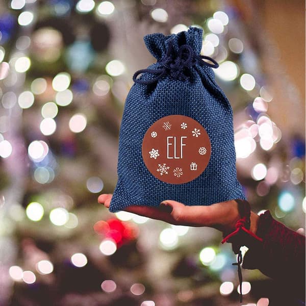 24 adventskalendere til at fylde, julegaveposer, sæt German label