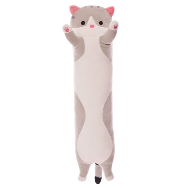 Lång söt katt gosig plysch docka kudde mjuk kudde  50cm（0.18kg） Pink 90cm（0.7kg）