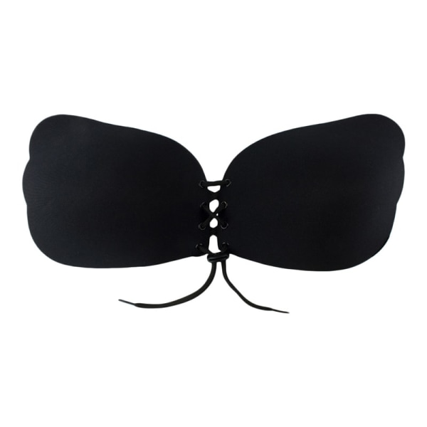 Självhäftande Push-Up bh, Osynligt stöd - Svart, C Kupa Black C Cup